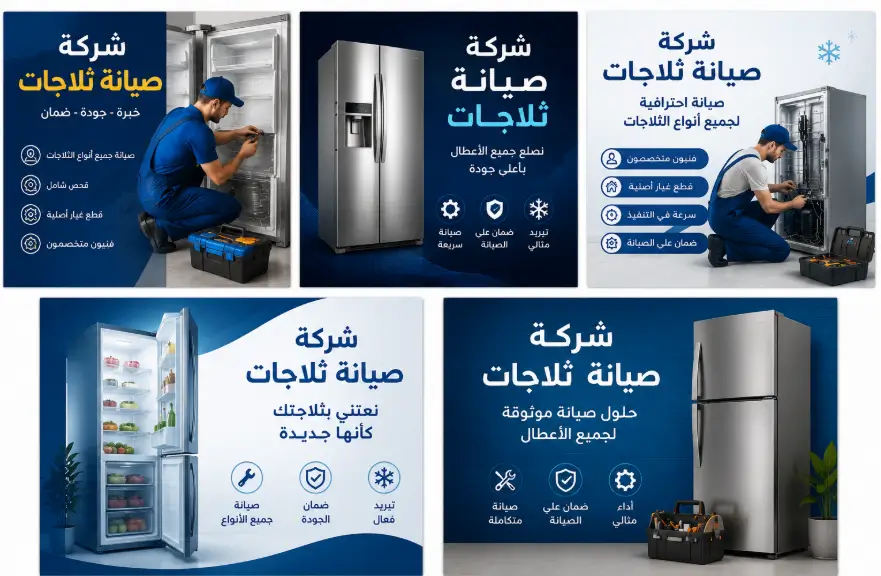 شركة تصليح الثلاجات العبور